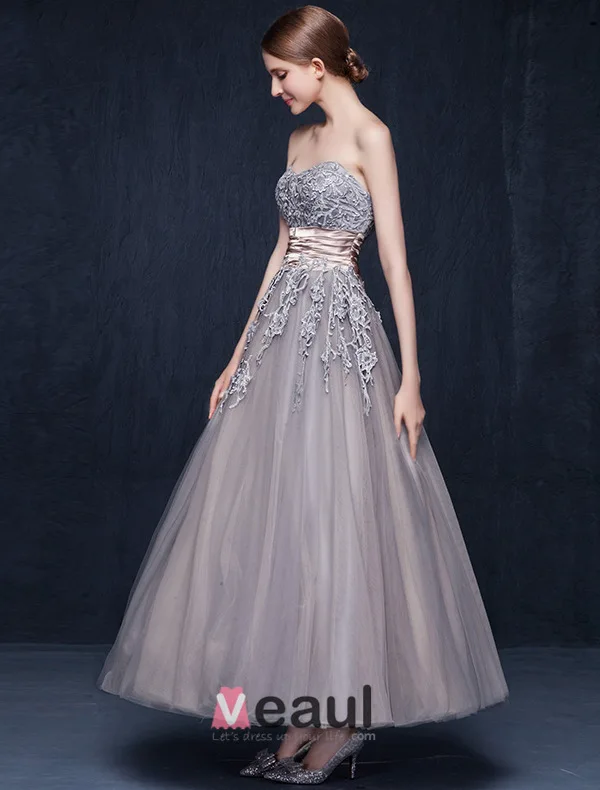 Ball Gown Sweetheart Appliques Lace Ruffle Sash Organza Unique Color Wedding Dress