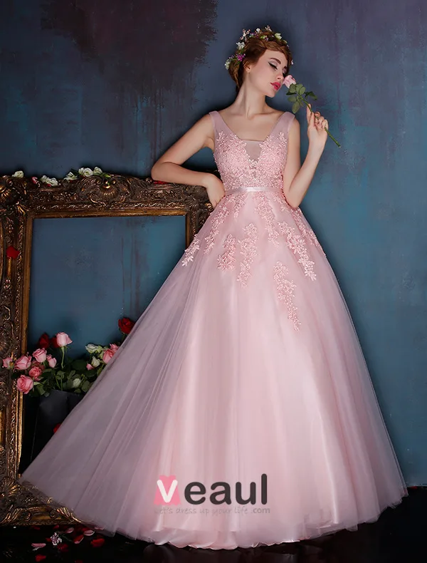 Glamorous Backless Dark Blue Prom Dress Applique Lace Party Dress With Sequins