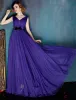 Glamourösen Lila Abendkleid Glitzer Tüll Festkleid Mit Schleife Schärpe