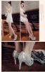 Gorgeous Sparkly Cinderella Bridal Shoes Stilettos Pumps With Crystal
