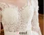2016 Balle De Luxe Robe Dos Nu Robe De Mariée En Dentelle Soluble Avec Ceinture