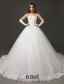 2016 Luxury Exquisite Handmade Corset Lace Wedding Dress With Trailing