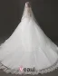 2016 Luxury Exquisite Handmade Corset Lace Wedding Dress With Trailing