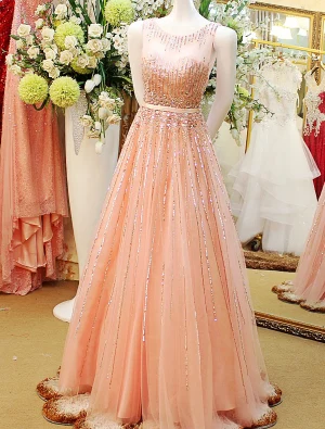Glitter Formal Dress With Crystal Long Evening Dress For 2016 New Year Eve Christmas Party Dresses