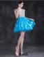 Sparkly Cocktail Dress Backless Crystal Party Dress With Sequins For 2016 New Year Eve