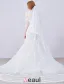 2016 Stunning Mermaid Square Neckline Applique Flowers Lace Wedding Dress With Sash
