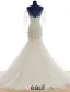 2016 Stunning Mermaid Square Neckline Applique Flowers Lace Wedding Dress With Sash