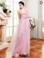 Bridesmaid Dresses 2016 Four Styles Lilac Tulle Long Wedding Party Dresses With Sash