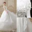 Elegant Ball Gown Wedding Dress 2016 Short Sleeves Backless Handmade Flowers