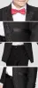Black Suits For Child, Boys Wedding Suits 4 Sets