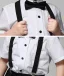 Boys White Shirt With Black Pants Childrens Suits 4 Sets