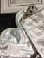 Advanced Handmade Corset Cocktail Dress Beading Crystal White Organza Little Party Dress