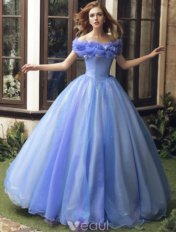 Cinderella Movie 2015 Adult Costume Dress Prom Dress Cheap Version