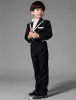 Black Suits For Child, Boys Wedding Suits 5 Sets