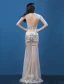 Sparkly Sexy Evening Dresses 2016 Mermaid Deep V-neck Sleeveless Beading Crystal Rhinestones Dress