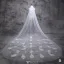 8 Styles Wedding Veils 2016 Beautiful Applique Lace 3 M Train 3 M Tailing Long Bridal Veil