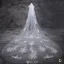 8 Styles Wedding Veils 2016 Beautiful Applique Lace 3 M Train 3 M Tailing Long Bridal Veil