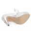 Beautiful Bridal Shoes Lace Wedding Shoes 5 Inch High Heel Peep Toe Pumps Stiletto Heels With Platform