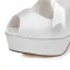 Beautiful Bridal Shoes Lace Wedding Shoes 5 Inch High Heel Peep Toe Pumps Stiletto Heels With Platform