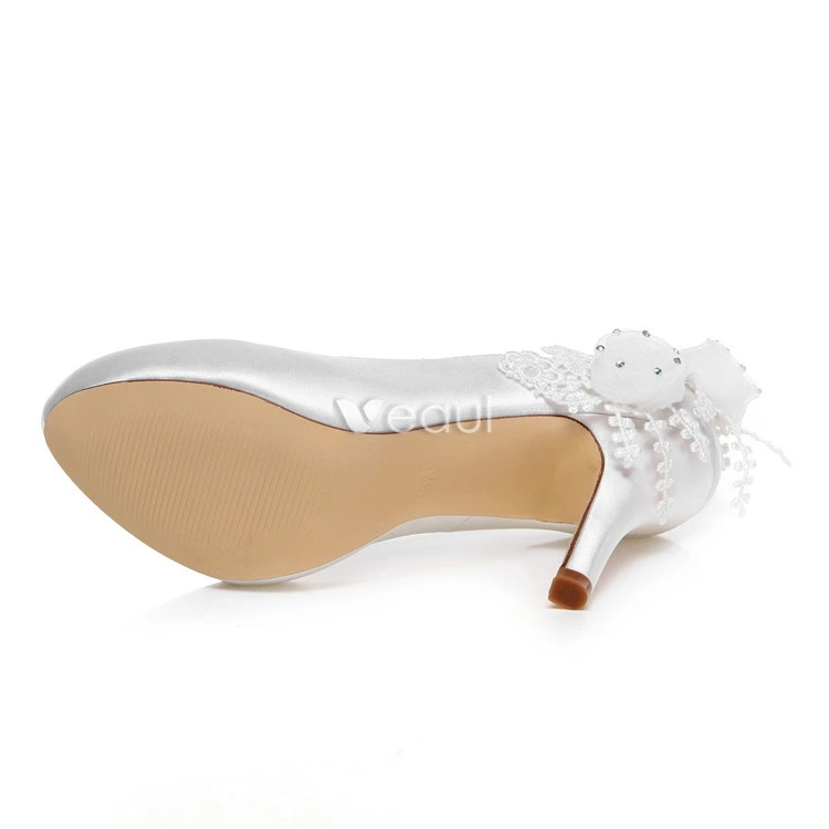 Wedding Block Heels, White Heels for Bride, Embellished Bridal Shoes,  Ribbon Wedding Heels, Bridal Shoes White, olympia, Custom Made - Etsy UK |  White bridal shoes, White heels, White wedding shoes