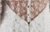 Sexy Brautkleider 2016 Seejungfrau Applikation Blumen Pailletten Weißen Tüll Rückenfrei Brautkleid Mit Abdeckknopf