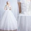 Simple Wedding Dresses 2016 Ball Gown Off The Shoulder Satin With White Tulle Bridal Gown