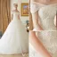 Stunning Wedding Dresses 2016 Ball Gown Off The Shoulder Applique Flowers Ivory Bridal Gown