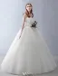 Elegant Wedding Dresses 2016 Ball Gown Strapless Applique Lace Ruffle Tulle Bridal Gown With Shawl