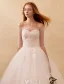 Elegant Wedding Dresses 2016 Off The Shoulder Beading Applique Lace Ruffle Tulle Backless Bridal Gown