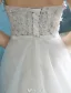 Stunning Beach Wedding Dresses 2016 Mermaid Strapless Applique Lace Flowers Detachable Train Bridal Gown