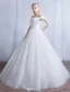 Simple Wedding Dresses 2016 Ball Gown Off The Shoulder Satin With White Tulle Bridal Gown