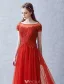 Elegant Evening Dresses 2016 A-line Square Neckline Applique Lace Beading Grey Tulle Long Dress