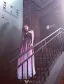 Fashion Evening Dresses 2016 Strapless Gradient Color Silk Chiffon Backless Long Dress