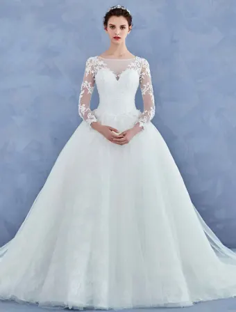 Einfache Brautkleider 2017 Sweetheart Strukturierte Spitze Rüsche Tüll Hochzeitskleider Mit Dem Zug