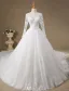 Simple Bridal Gowns 2017 Sweetheart Textured Lace Ruffle Tulle Wedding Dresses With Train