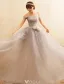 Princess Prom Dresses 2017 Off The Shoulder Mix Grey And Champagne Tulle Occasion Dress