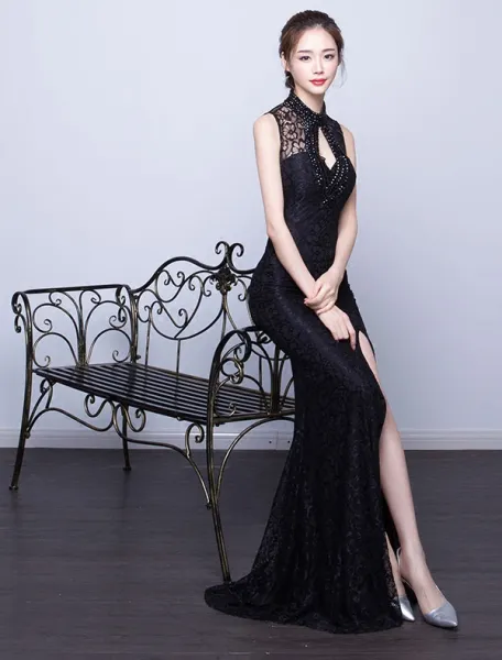 Black Formal Evening Gowns Backless 2017 Black Formal Evening Gowns Backless 2017