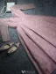 Beautiful Evening Dresses 2017 V-neck Backless Pink Tea Length Lace Dress
