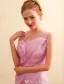 Beautiful Evening Dresses 2017 Scoop Neckline Ruffle Chiffon Lace Mermaid Long Dress