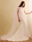 Robes De Mariée Glamour 2017 Sweetheart Amovible Train De Sirène De Robe De Mariage