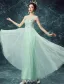 Sexy Long Lace Evening Dress Green Formal Dress Beaded Crystal