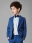 Boys Wedding Suits 2017 Blue Speckle 3 Sets