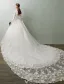 Princess Wedding Dresses 2017 Unique Sleeves Design Applique Lace Bridal Gowns With 1 M Train