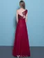 Sexy Sequin Evening Dress 2017 One Shoulder Long Formal Dress Backless