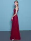Sexy Sequin Evening Dress 2017 One Shoulder Long Formal Dress Backless
