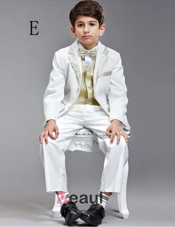 7 Kinds Of Color Kids Suits Boys Wedding Suits For Children