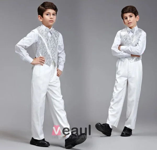 7 Kinds Of Color Kids Suits Boys Wedding Suits For Children