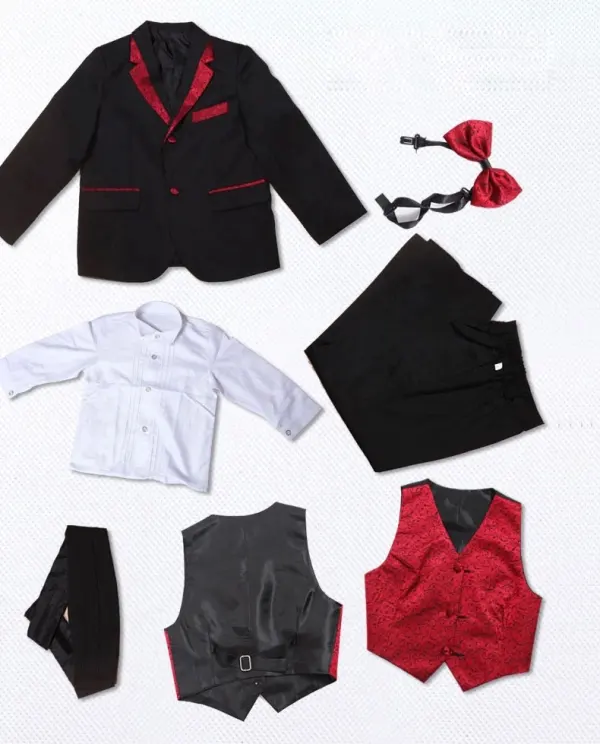 7 Kinds Of Color Kids Suits Boys Wedding Suits For Children