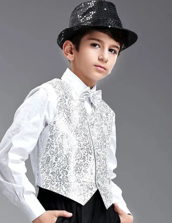 Children Vest Suit Performance Clothing Ring Bearer Suits