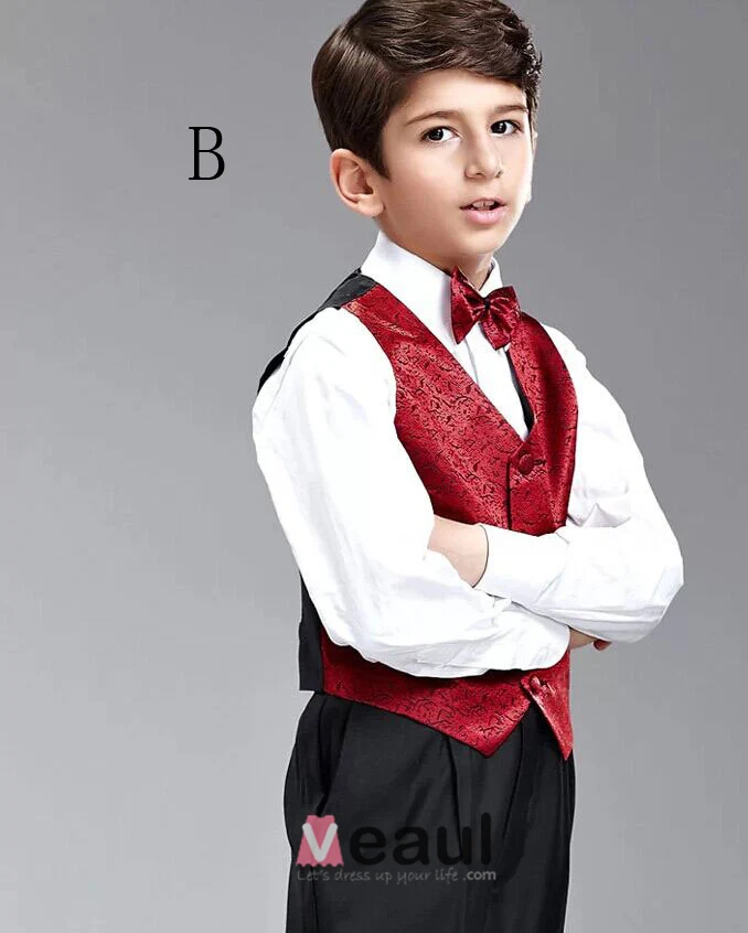 Kinderen Vest Pak / Prestaties Kleding / Ring Pakken Toonder